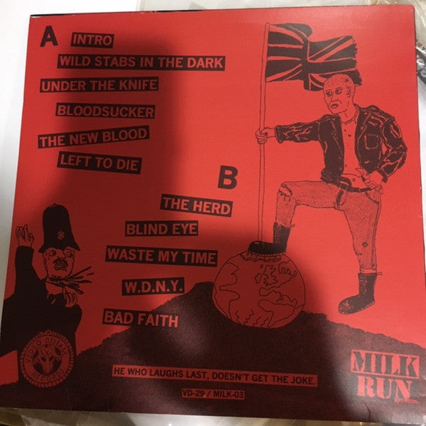 The Flex (3) : Wild Stabs In The Dark (12", Album, Red)