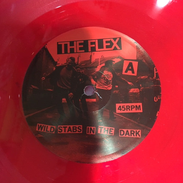 The Flex (3) : Wild Stabs In The Dark (12", Album, Red)