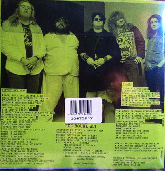 Poison Idea : Getting The Fear (7", RSD, RE, Pin)