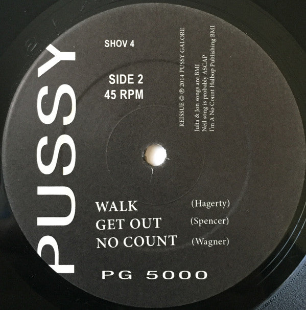 Pussy Galore (2) : Pussy Gold 5000 (12", EP, RSD, RE)