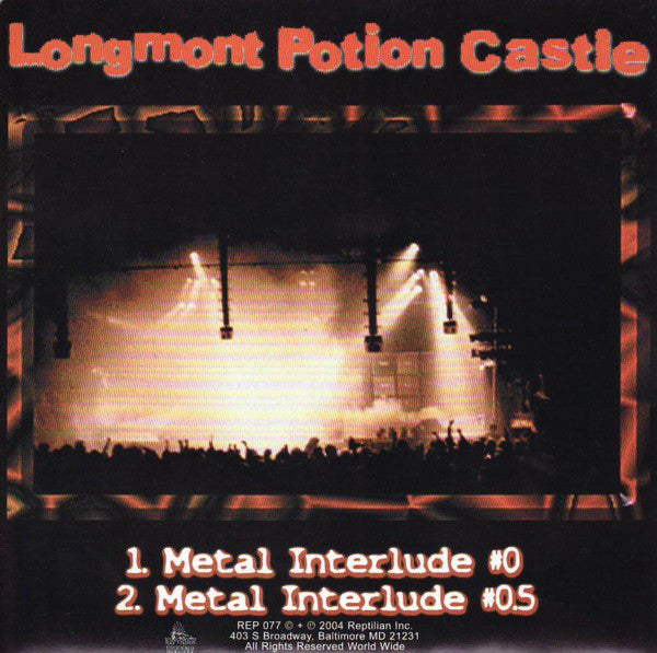 Longmont Potion Castle / Hatebeak : Metal Interlude / Beak Of Putrefaction (7", EP, Gra)