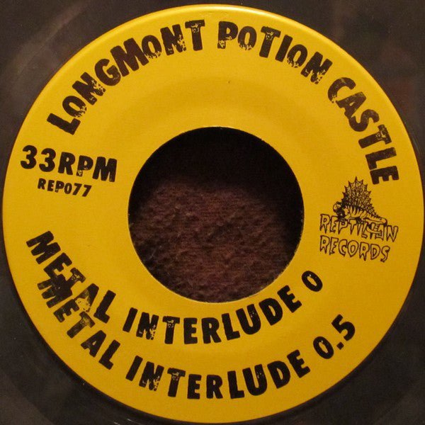 Longmont Potion Castle / Hatebeak : Metal Interlude / Beak Of Putrefaction (7", EP, Gra)