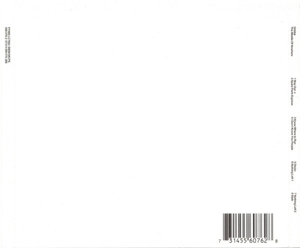 Orbital : The Middle Of Nowhere (CD, Album, Car)