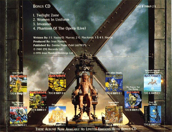 Iron Maiden : Killers (CD, Album, RE + CD, Comp + Ltd)