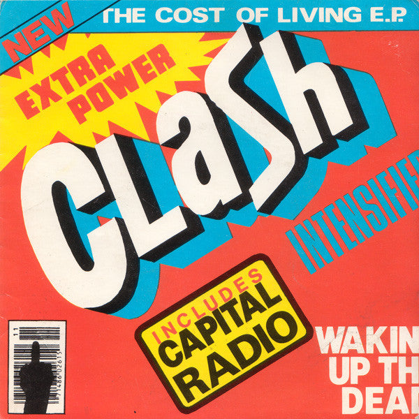 Clash* : The Cost Of Living E.P. (7", EP)