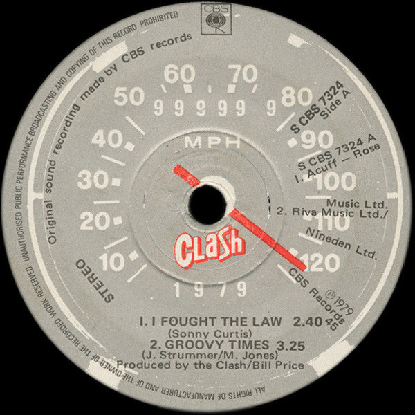 Clash* : The Cost Of Living E.P. (7", EP)