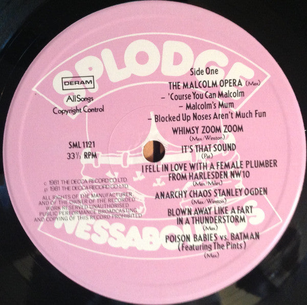 Splodgenessabounds : Splodgenessabounds (LP, Album, Ora)