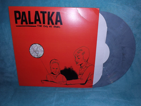 Palatka : The End Of Irony (LP, S/Sided, Etch, RP, W/Lbl, Gra)