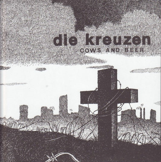 Die Kreuzen : Cows And Beer (7", RE, RM, Gol)
