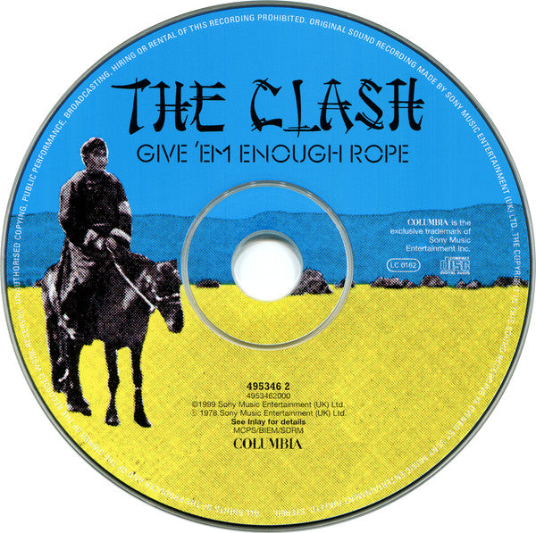 The Clash : Give 'Em Enough Rope (CD, Album, RE, RM)