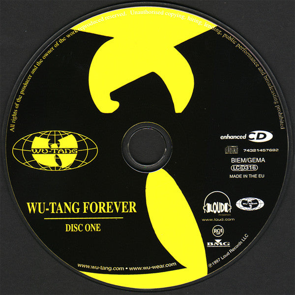 Wu-Tang Clan : Wu-Tang Forever (CD, Enh + CD + Album, O-c)