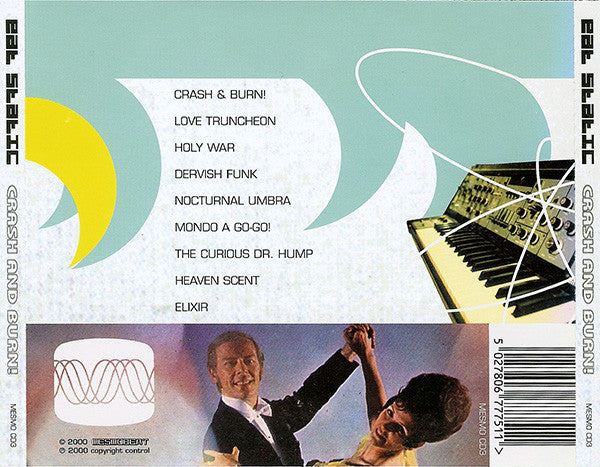 Eat Static : Crash And Burn! (CD, Album, Blu)