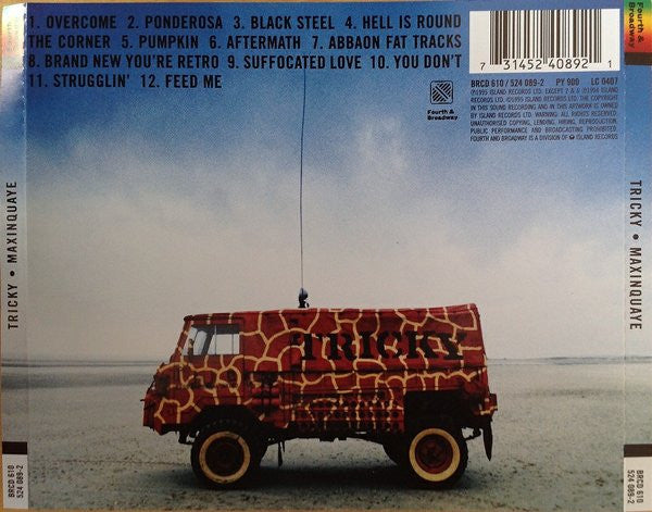 Tricky : Maxinquaye (CD, Album, RP, Uni)