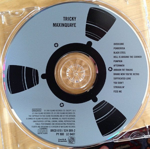 Tricky : Maxinquaye (CD, Album, RP, Uni)