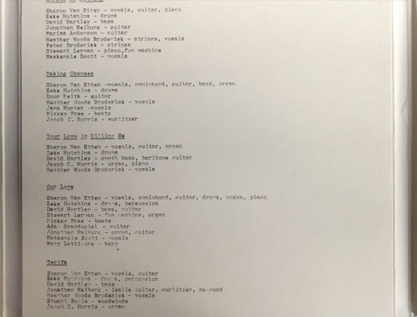 Sharon Van Etten : Are We There (CD, Album)