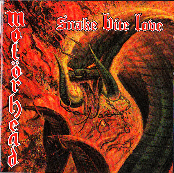 Motörhead : Snake Bite Love (CD, Album, RP)
