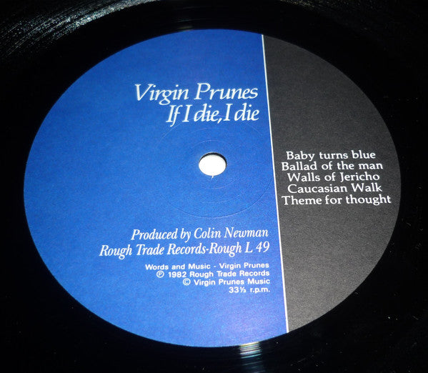 Virgin Prunes : ...If I Die, I Die (LP, Album, RE)