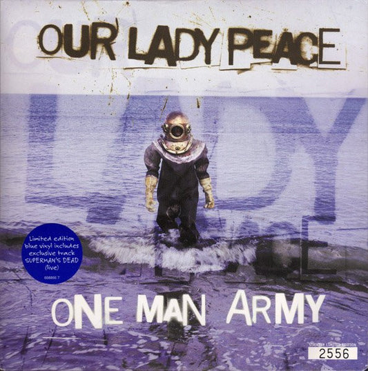 Our Lady Peace : One Man Army (7", Single, Num, Blu)