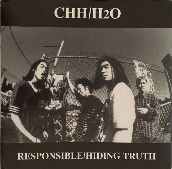 H2O (7) / Coke Head Hipsters : Responsible / Hiding Truth (2x7", Ltd, Num, blu)