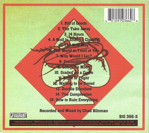 Face To Face : How To Ruin Everything (CD, Album, Dig)