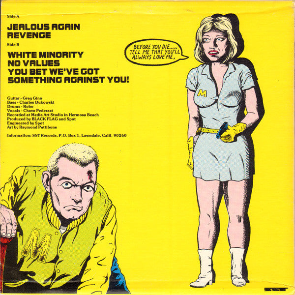 Black Flag : Jealous Again (12", EP)