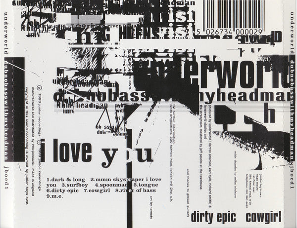 Underworld : Dubnobasswithmyheadman (CD, Album, RP, Fou)