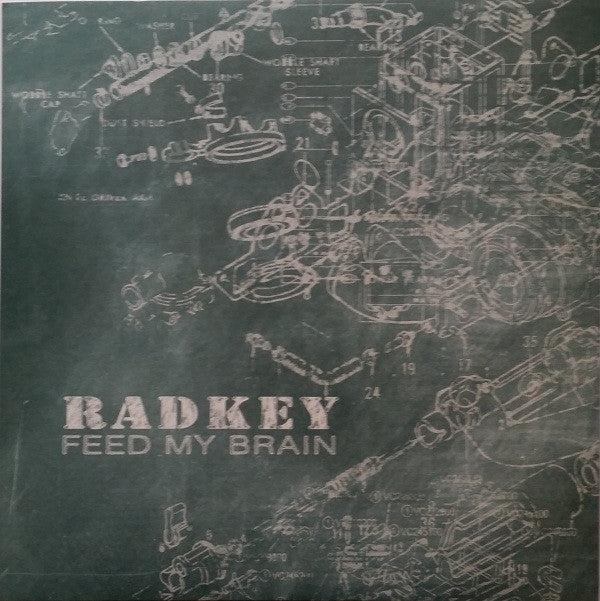 Radkey : Feed My Brain (7", Single, Yel)