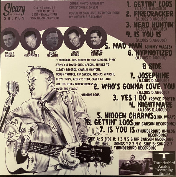 Almon Loos & The Hoop N' Hollers : Gettin' Loos (LP, Album)
