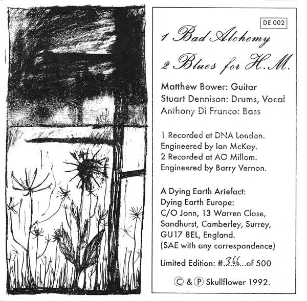Skullflower : Bad Alchemy (7", Ltd, Num)