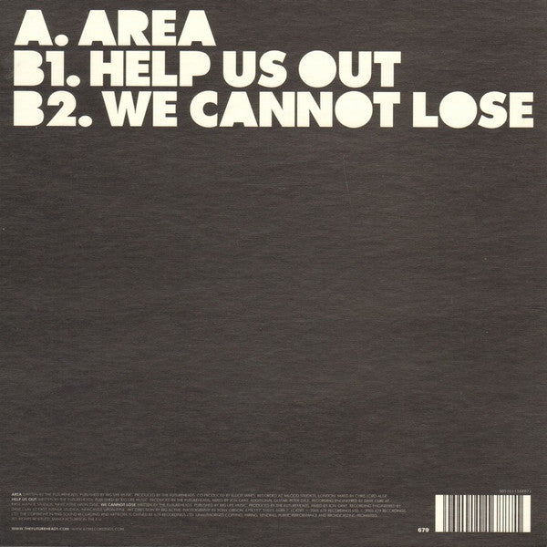 The Futureheads : Area (7", Single)