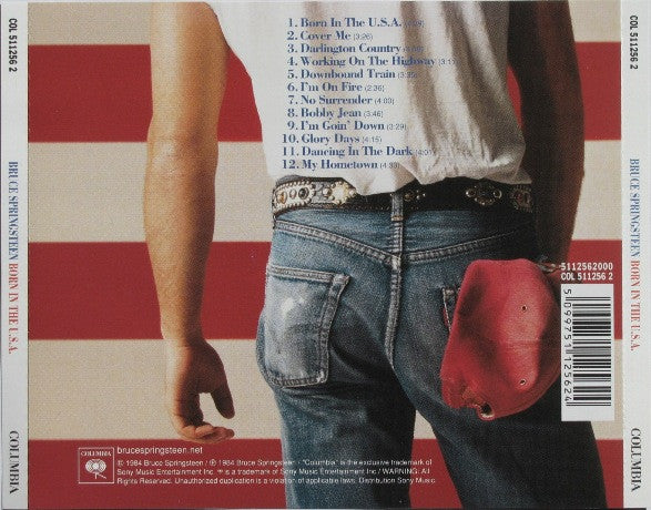 Bruce Springsteen : Born In The U.S.A. (CD, Album, RE)