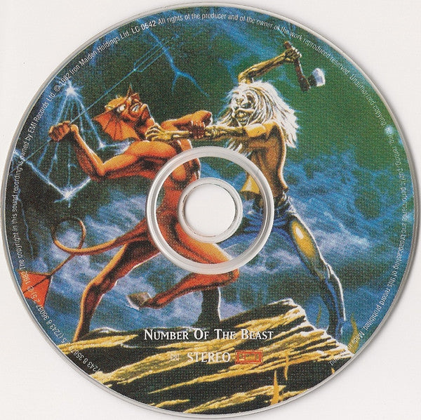 Iron Maiden : The Number Of The Beast (CD, Album, RE + CD, Comp + Ltd)
