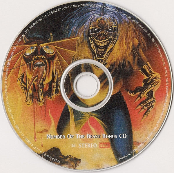 Iron Maiden : The Number Of The Beast (CD, Album, RE + CD, Comp + Ltd)