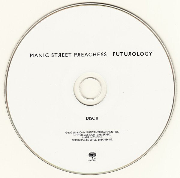 Manic Street Preachers : Futurology (CD, Album + CD + Dlx, Ltd, Dig)
