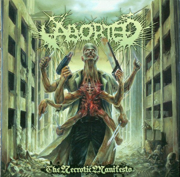 Aborted : The Necrotic Manifesto (CD, Album)