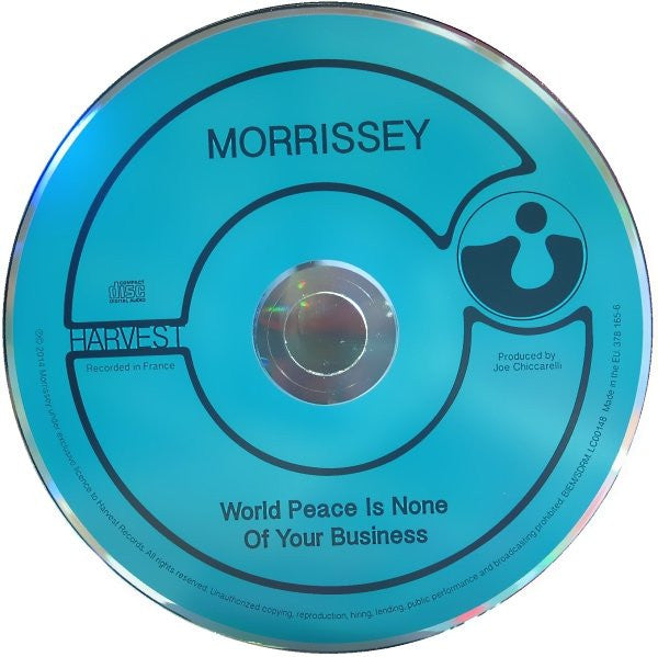 Morrissey : World Peace Is None Of Your Business (2xCD, Album, Dlx)