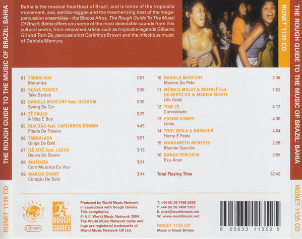 Various : The Rough Guide To The Music Of Brazil: Bahia (CD, Comp)