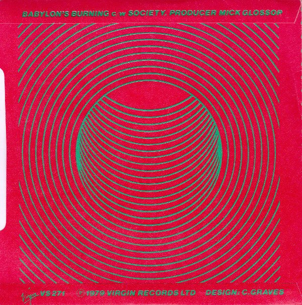 Ruts* : Babylon's Burning (7", Single)