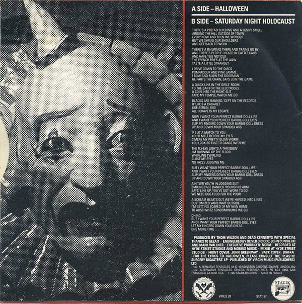 Dead Kennedys : Halloween (7", Single)