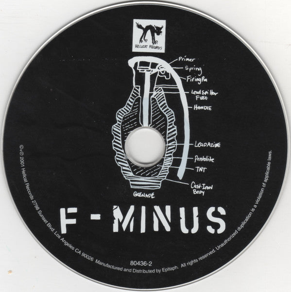 F-Minus : Suburban Blight (CD, Album)