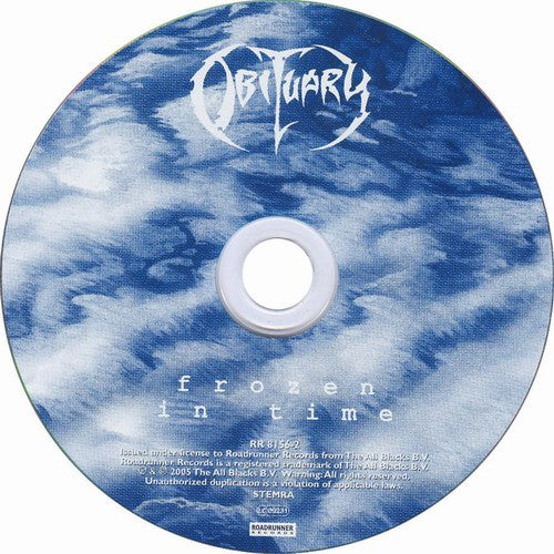 Obituary : Frozen In Time (CD, Album)