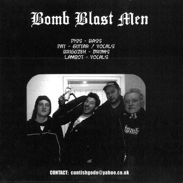 Bomb Blast Men : Who Is The Master Here? (7", Red)