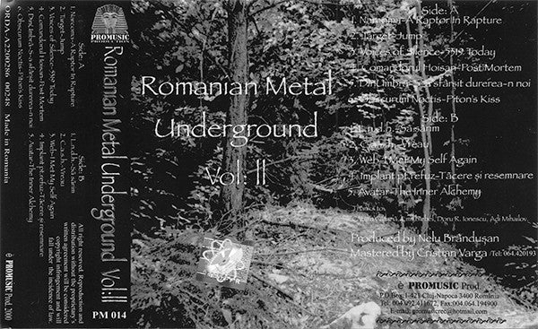 Various : Romanian Metal Underground Vol: II (Cass, Comp)