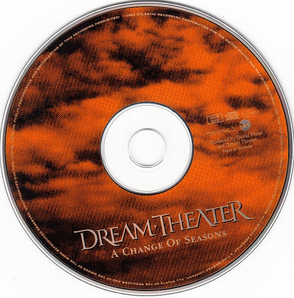 Dream Theater : A Change Of Seasons (CD, EP, RE, RP)