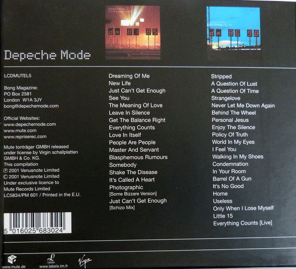 Depeche Mode : The Singles 81>98 (Box, Comp, RE + CD, Comp, RE, RM + 2xCD, Comp, RE,)