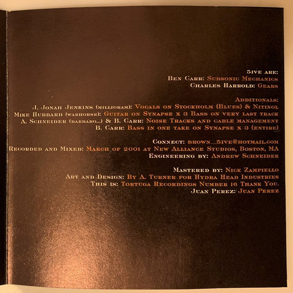 5ive : The Telestic Disfracture (CD, Album)