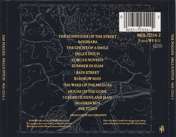 The Pogues : Hell's Ditch (CD, Album, Rec)
