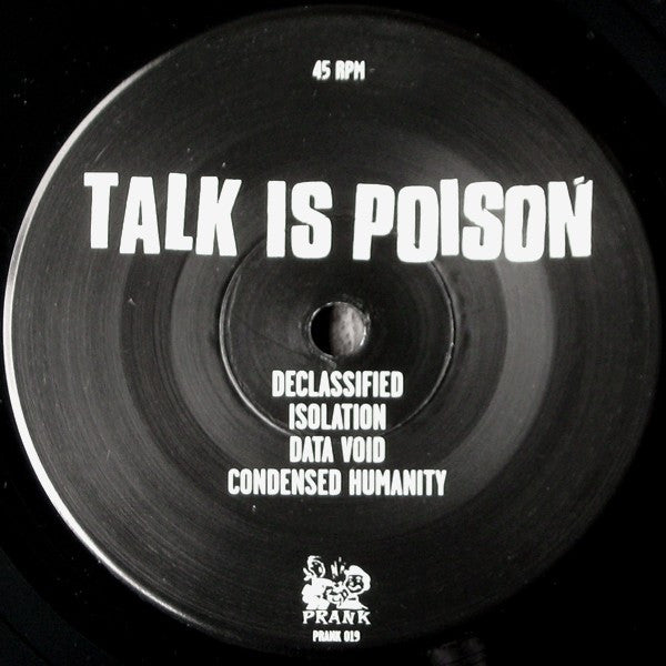 Deathreat / Talk Is Poison : Master Plan / Talk Is Poison (7", EP)