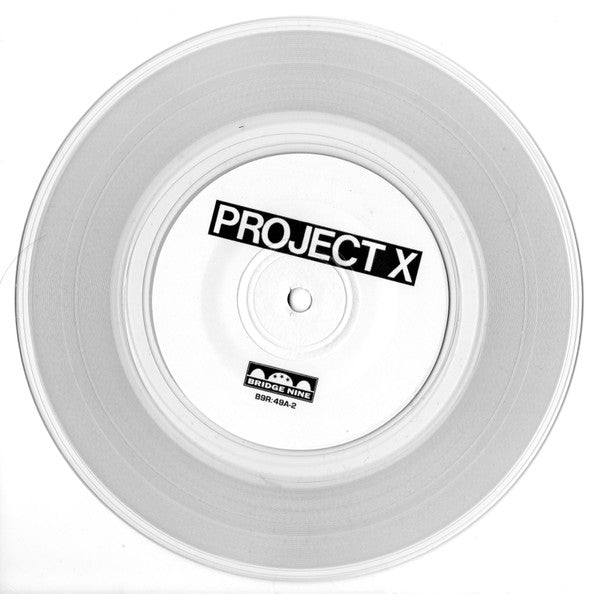 Project X (6) : Straight Edge Revenge (7", Ltd, RE, Cle)