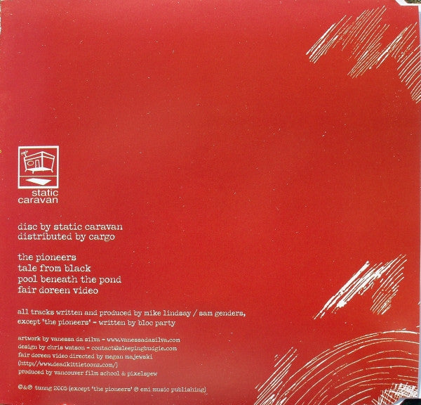 Tunng : The Pioneers (CD, Single, Enh, Ltd)